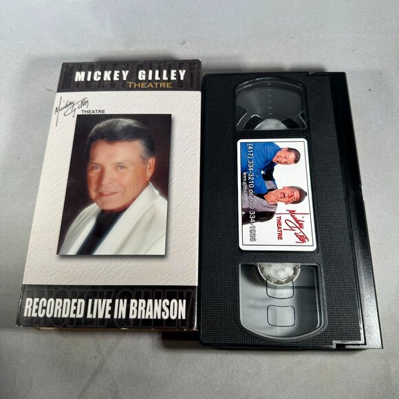 Mickey Gilley Theatre Recorded Live In Branson VHS Classic Country Music - Picture 4 of 4